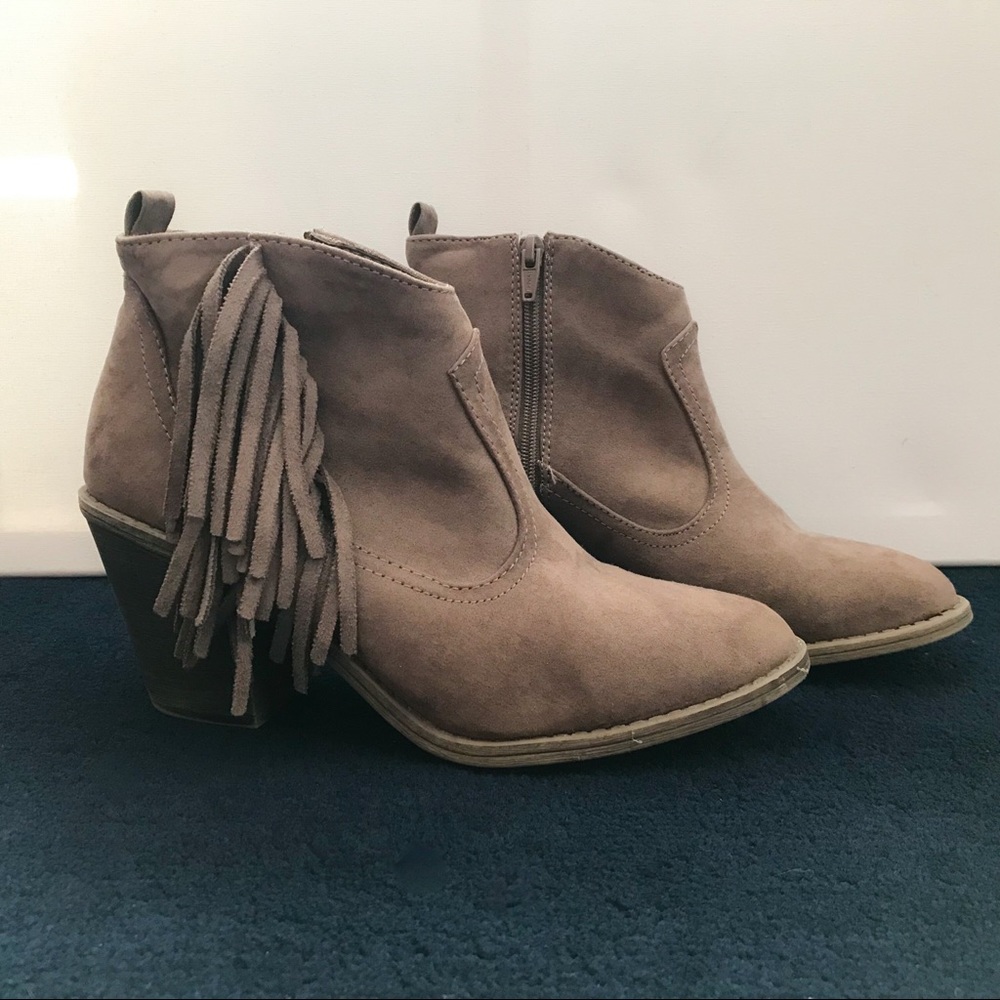 Fringe Booties